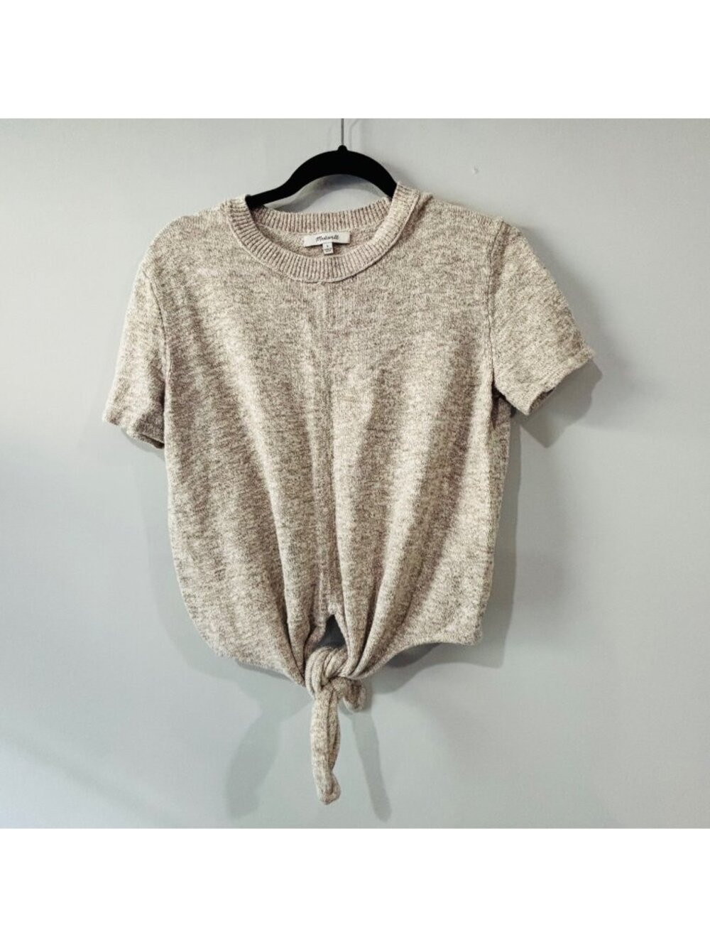 Madewell Tie Front Blouse Size S